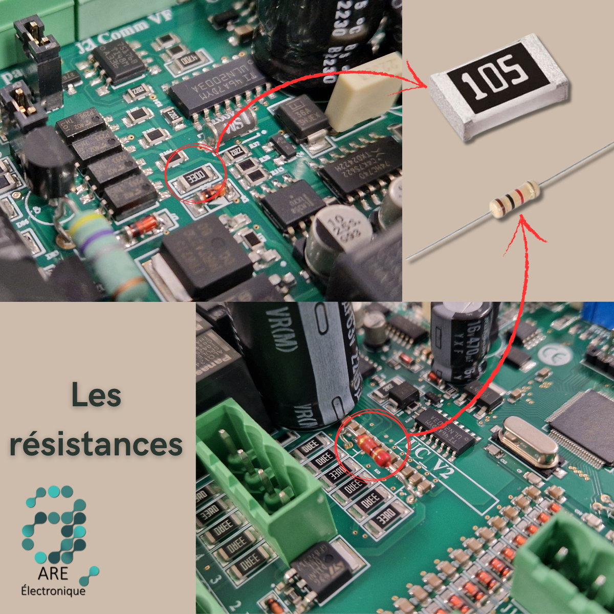 résistance électronique